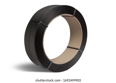 Polypropylene Packing Tape, Isolated On White, Close Up