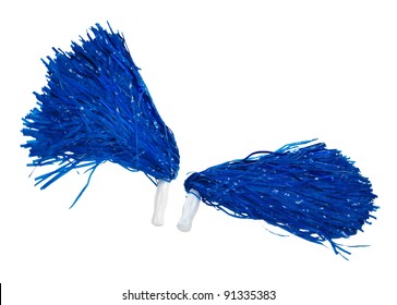 Pom poms used for cheering for sports participants - path included