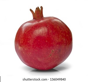 Pomegranate Isolated Stock Photo 136049840 | Shutterstock