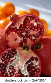 Pomegranates and Oranges