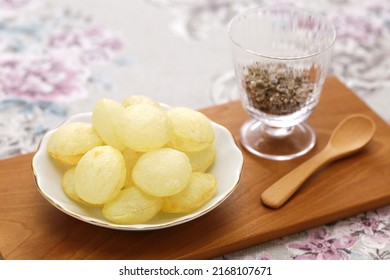 Pommes Soufflées, French Puffed Fried Potatoes