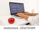 Pomodoro Technique Person Working From Home Remote Work