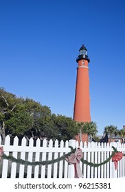 Ponce De Leon Inlet Lighthosue In Florida