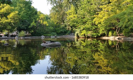 Pond In Ashland Oregon USA