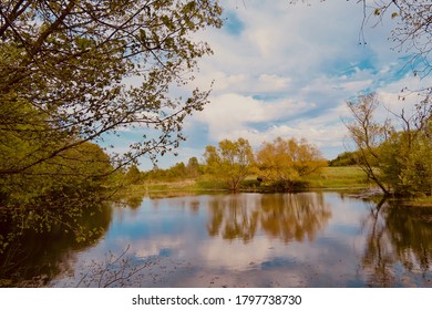 A Pond Near Our Home In Owasso, Oklahoma