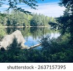 Pond Reflection at Dubuque State Forest Hawley, MA