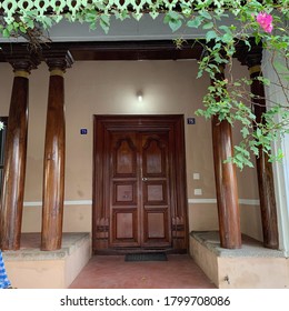 PONDICHERRY, 2019: Pondicherry Street Vintage Homes French Style