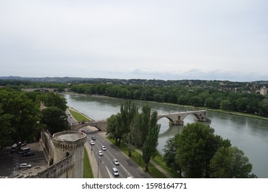 Pont Saint-Bénézet Shot At Rocher Des Doms In Avignon, France On May 19th.