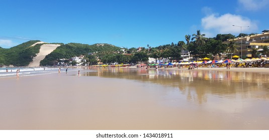 Ponta Negra dunes beach in Natal city, Brazil - Shutterstock ID 1434018911