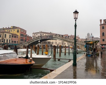 Ponte degli Scalzi (Scalzi Bridge). Venice, Italy. December 13, 2019