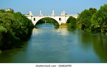 Ponte Milvio In Rome