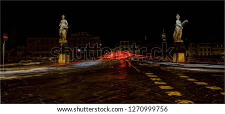 Similar – Image, Stock Photo notte italiana Night sky