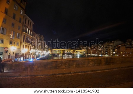 Similar – Image, Stock Photo notte italiana Night sky