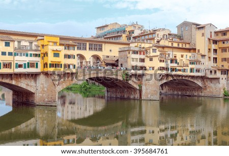 Image, Stock Photo ponte vecchio