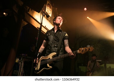 Pontiac, MI / USA - May 17, 2018: Sum 41 Performs Live At The Crofoot On Their 