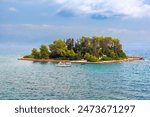 Pontikonisi or Mouse Island, Corfu Greece