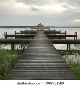 Pontoon, Dock In The Everglade