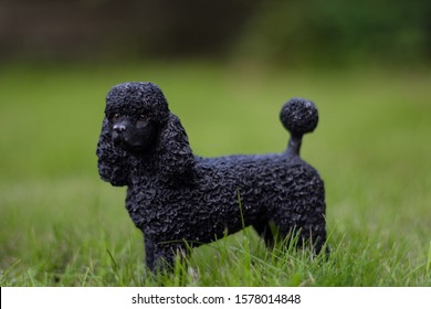 Poodle Model Dog Minature Toy 