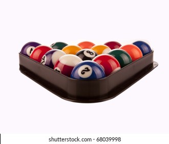  Pool Balls In Rack