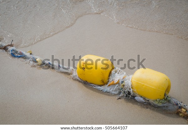 Pool with buoys\
Diagonal line of the buoys on the rope, dividing the swimming pool.\
buoys and sea reflection.