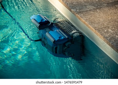 Pool Cleaner Robot In Swimming Pool