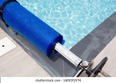 Pool Cover Blue Bubble Solar Equipment To Hot Water