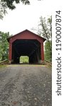 Pool Forge covered bridge over Conestoga creek Lancaster county Pennsylvania 