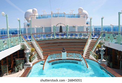 Pool On Cruise Ship