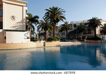 Pool at the Palazzo Versace