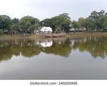 Pool Side, Saka Phang Surin Public Park  In Trang Province