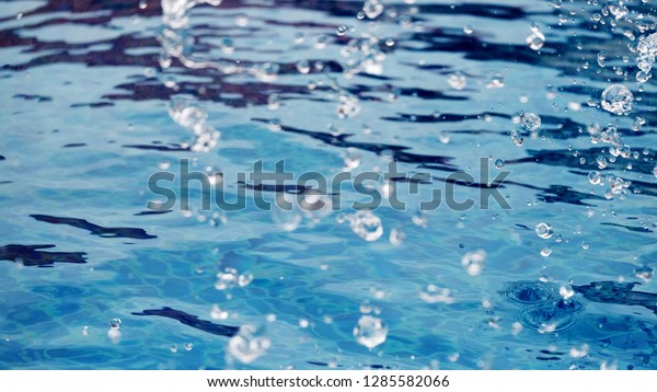 Pool Water Splash Background Stock Photo 1285582066 | Shutterstock