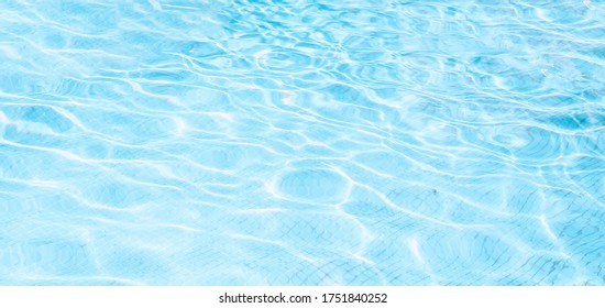 Pool water texture summer colors - Shutterstock ID 1751840252