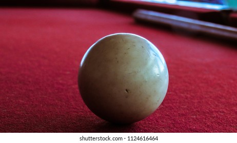 Pool white ball