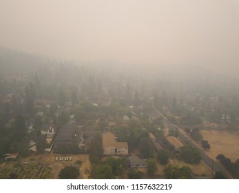 Poor Air Quality From Forest Fire Smoke