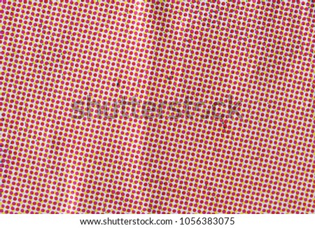 pop art dots texture background 