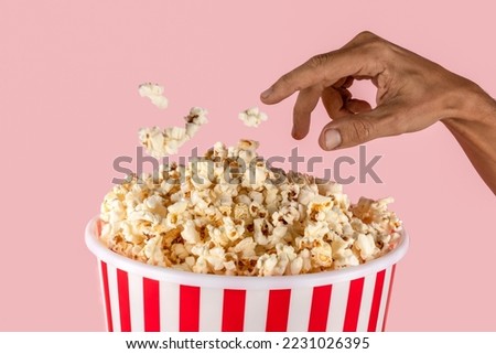 Popcorn essen Getreide