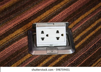 Pop Up Floor Outlet Socket