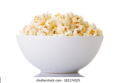 Popcorn In Bowl 