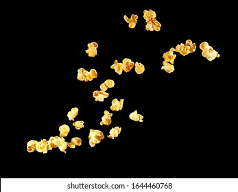 Popcorn with butter explosion, close up - Powered by Shutterstock