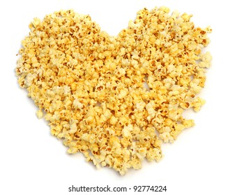 Popcorn heart.