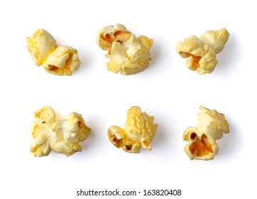 Popcorn Isolated On White 