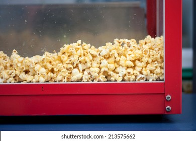 Popcorn In Popcorn Machine