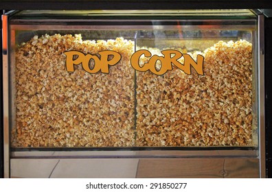 Popcorn In Popcorn Machine

