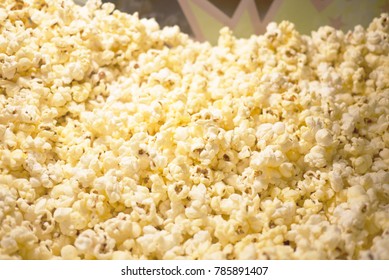 Popcorn In Popcorn Machine