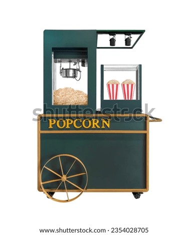 Image, Stock Photo Snack cart out of service