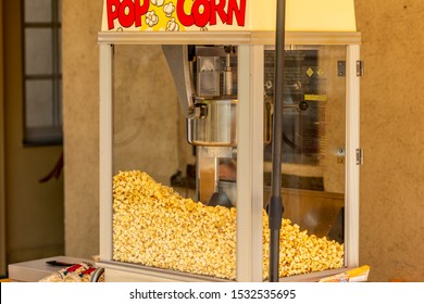 Popcorn Machine On A Feast