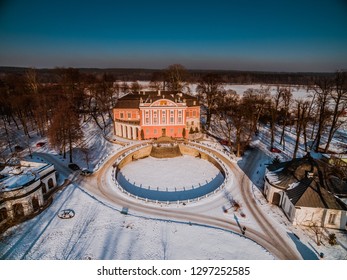 Popiel Palace - Kurozweki Poland - Aerial Photography