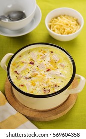 Jalapeño Popper Chicken Soup
