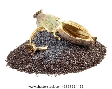 Similar – Image, Stock Photo poppy seed capsules picked