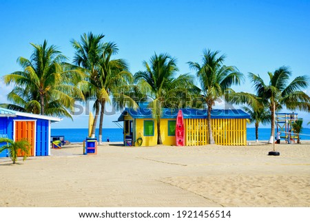 Pops of color in Belize